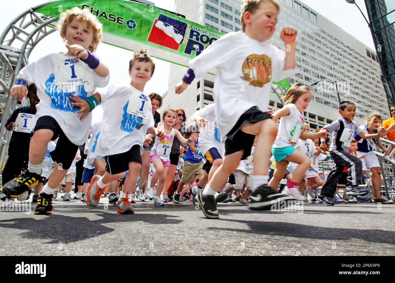 From left, twin brothers Brody and Jackson Stoops, Clermont, and Andrew ...