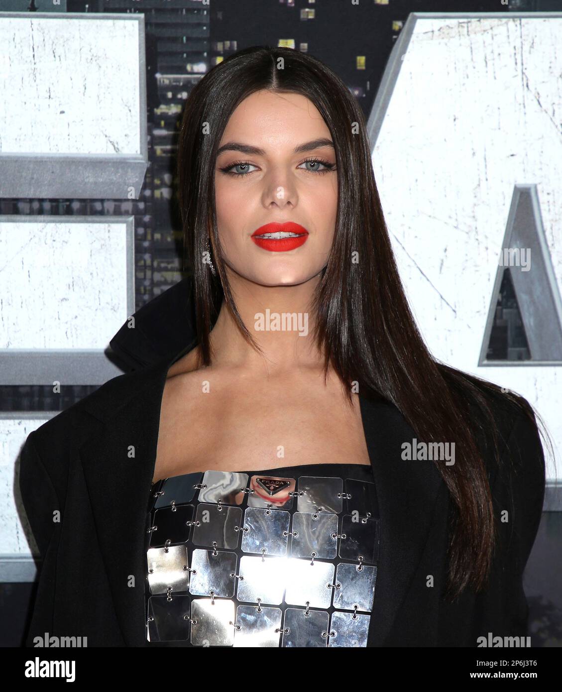 New York, NY, 6 mars 2023, Sonia Ben Ammar participant à la première