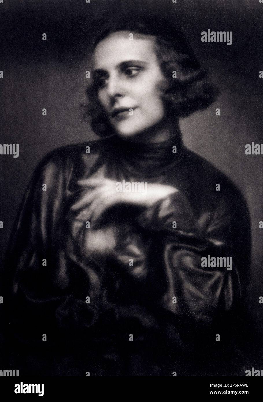 Photo Originale Signée Leni Riefenstahl – Photographe 1902-2003 – Vintage – État Bon