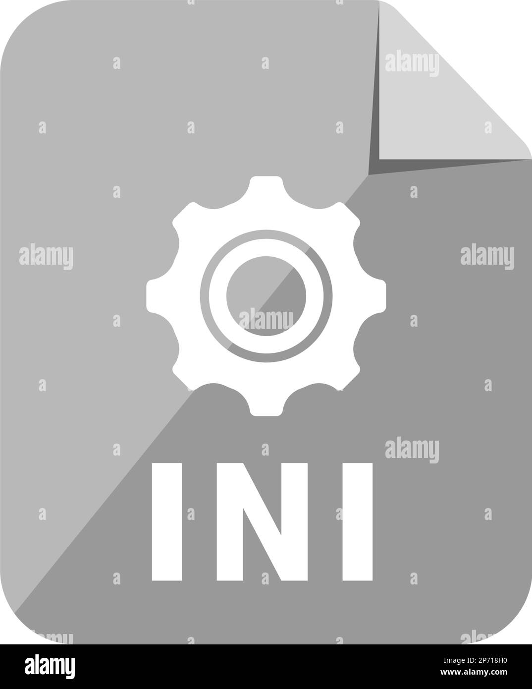 Ini logo Banque d'images noir et blanc - Alamy