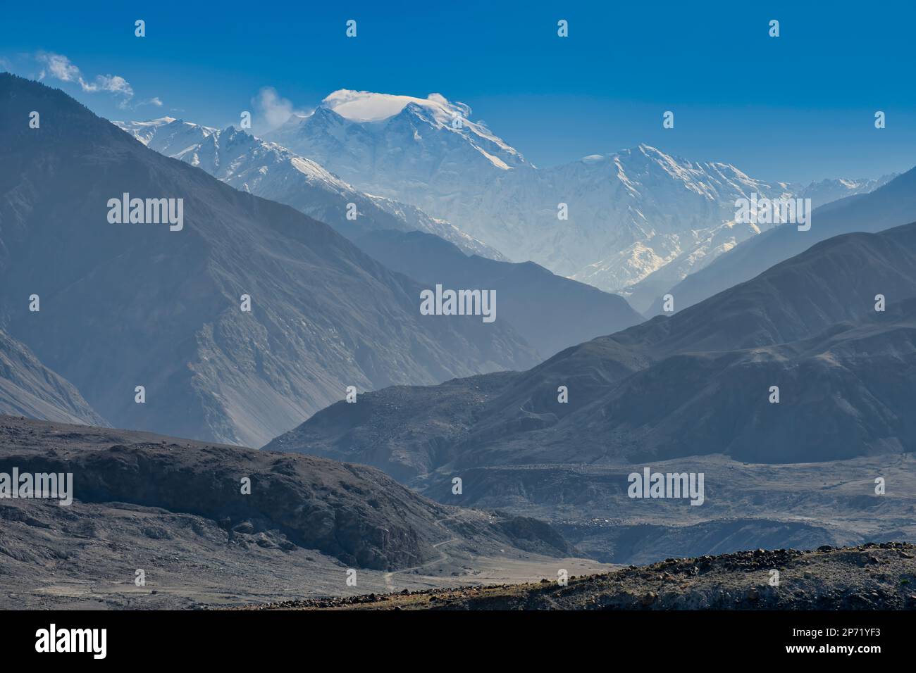 Lieu:35° 34' 29,72' N, 74° 37' 55,73' E prise @Gilgit-Baltistan, Pakistan Banque D'Images