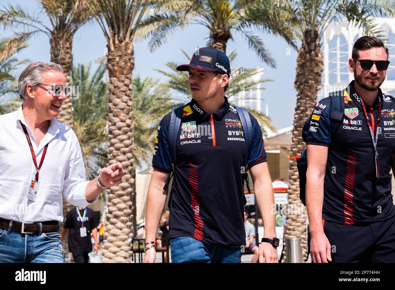 MANAMA, BAHREÏN, circuit de Sakhir, 3. Mars 2023: #1, Max VERSTAPPEN, NDL, Oracle Red Bull Racing RB19, pendant le Grand Prix de Formule 1 de Bahreïn à Th Banque D'Images