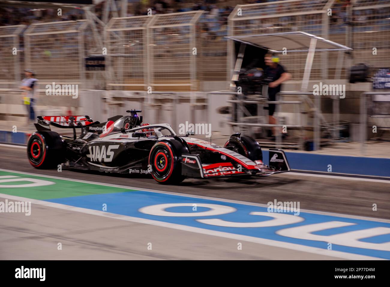 MANAMA, BAHREÏN, circuit de Sakhir, 3. Mars 2023 : #20, Kevin MAGNUSSEN, DEN, équipe Haas F1, pendant le Grand Prix de Formule 1 de Bahreïn à l'Int de Bahreïn Banque D'Images
