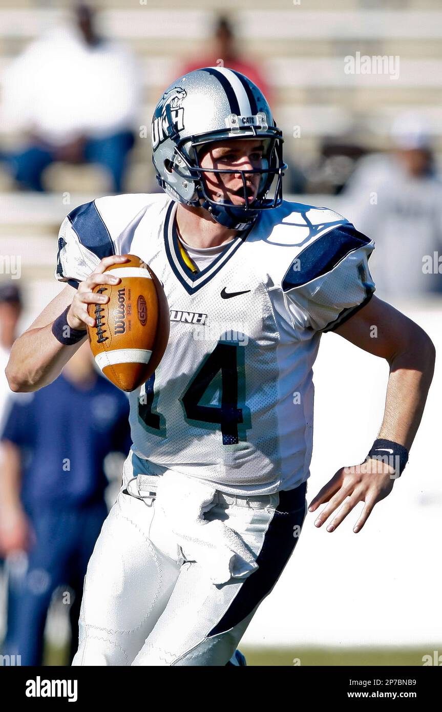 December 04, 2010 New Hampshire Wildcats quarterback Kevin Decker (14