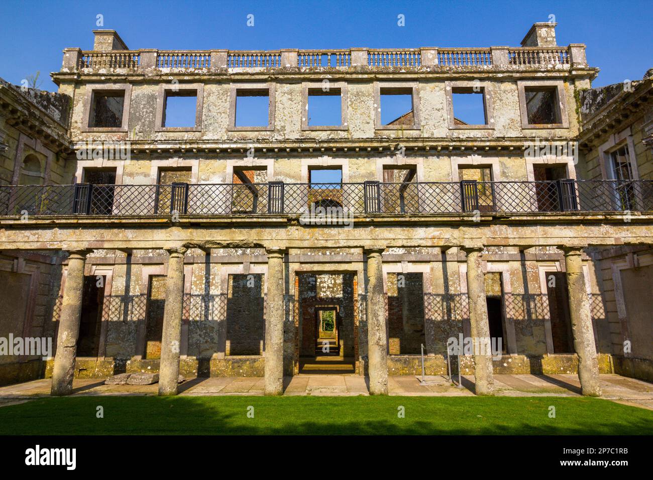 Appuldurcombe House, Wroxall, Île de Wight, Royaume-Uni Banque D'Images