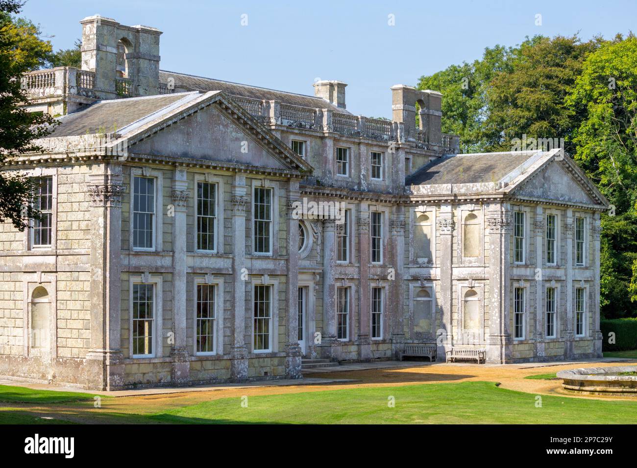 Appuldurcombe House, Wroxall, Île de Wight, Royaume-Uni Banque D'Images