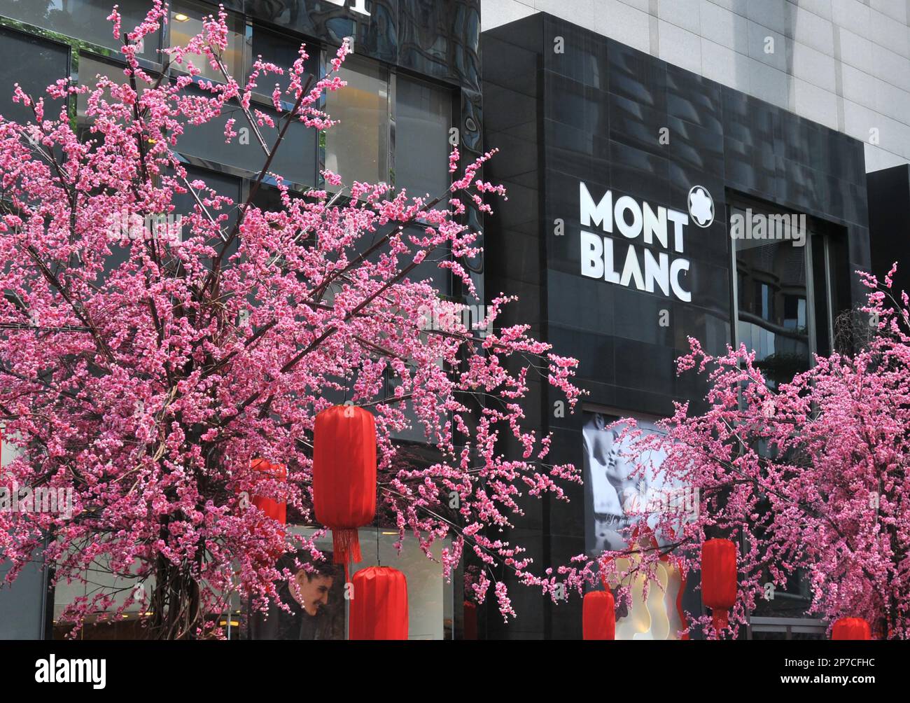 Magasin du Mont blanc, Pavilion, Kuala Lumpur, Malaisie Banque D'Images