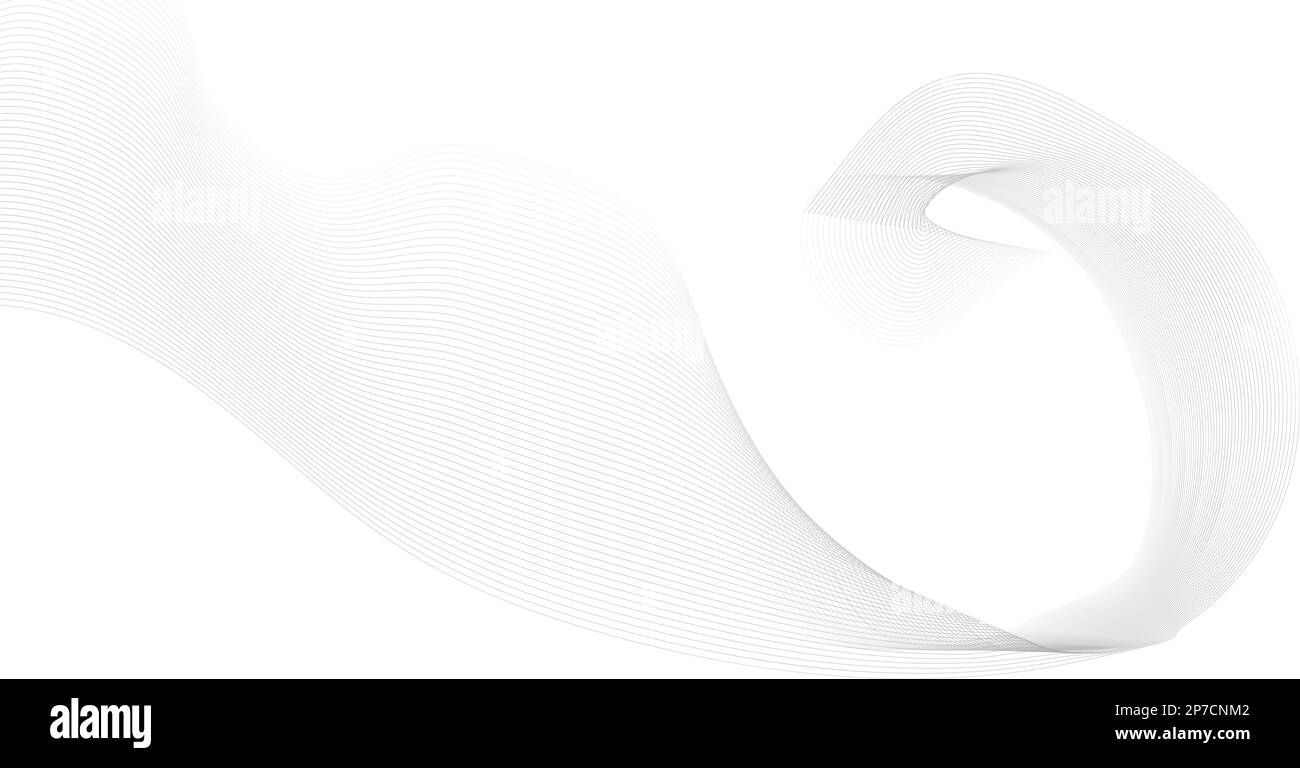 Arrière-plan abstrait avec lignes parallèles. Contexte technologique futuriste. Crée l'effet d'une illusion optique. Illustration de Vecteur