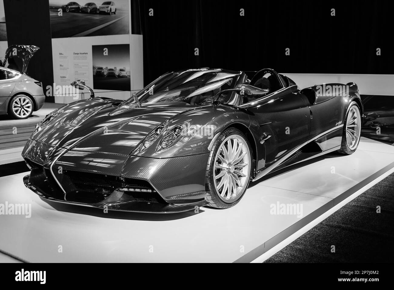 Supercars exposés au Toronto Metro Convention Centre Banque D'Images