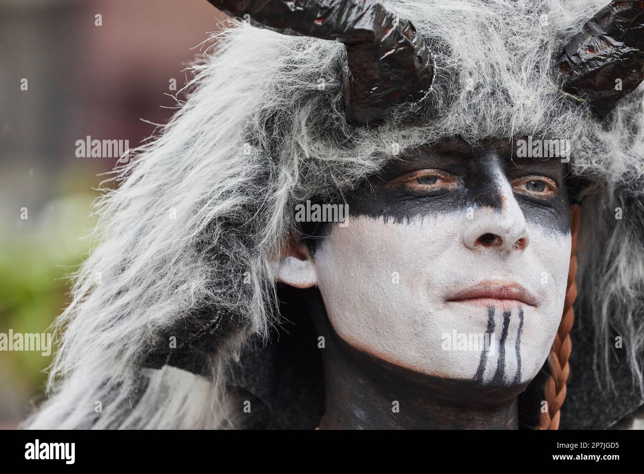 Célébrations de Beltane à Glastonbury, Somerset Banque D'Images