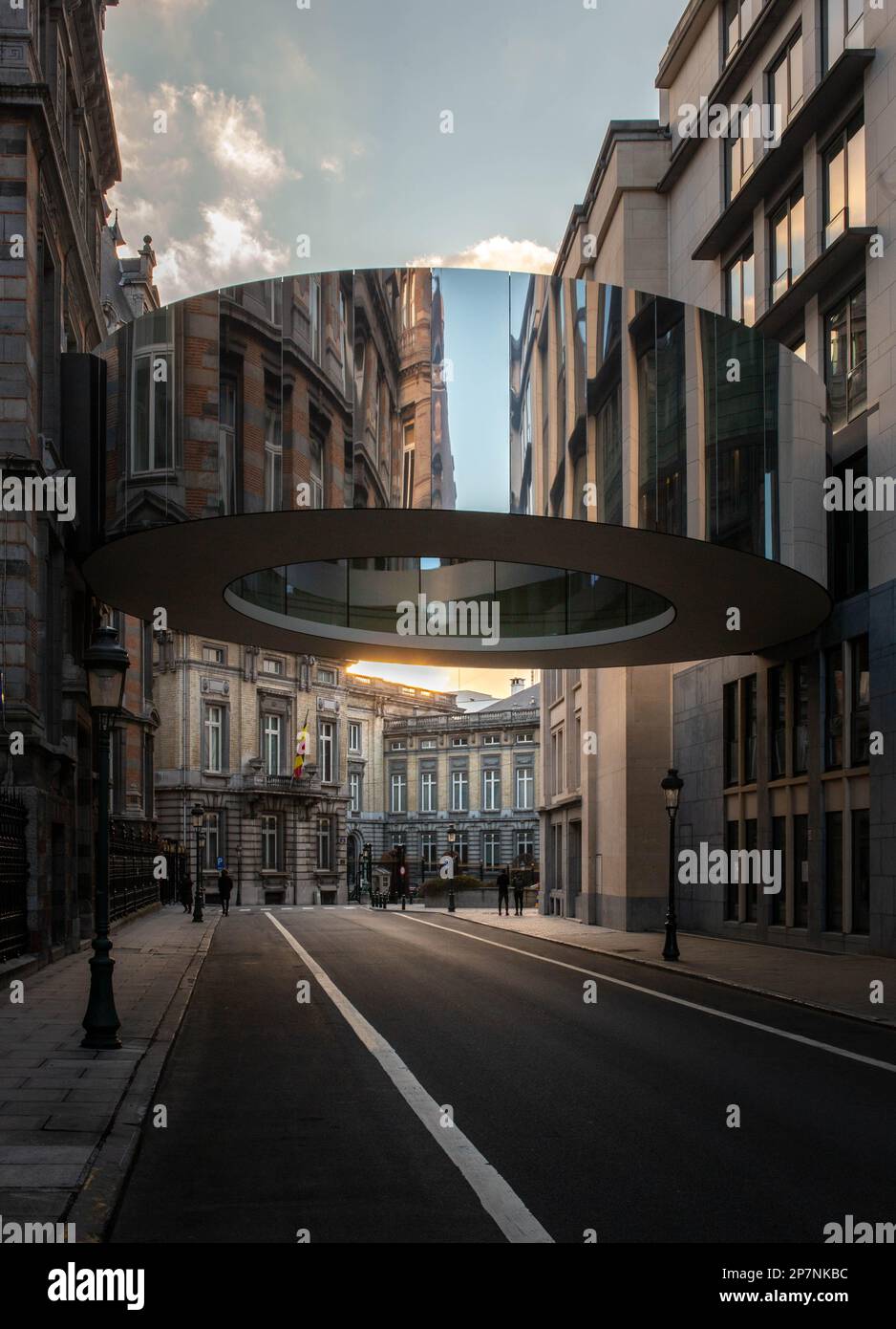 Pont Tondo Bruxelles Banque D'Images