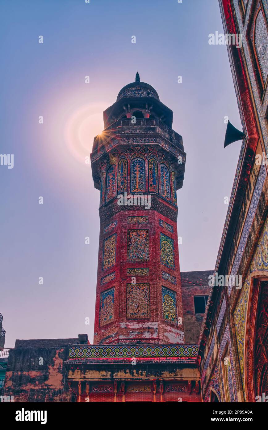 L'empereur Shah Jahan a été l'un des principaux sponsors de l'architecture moghole et a laissé un héritage de nombreux bâtiments dans toute l'Inde et le Pakistan, en partie Banque D'Images