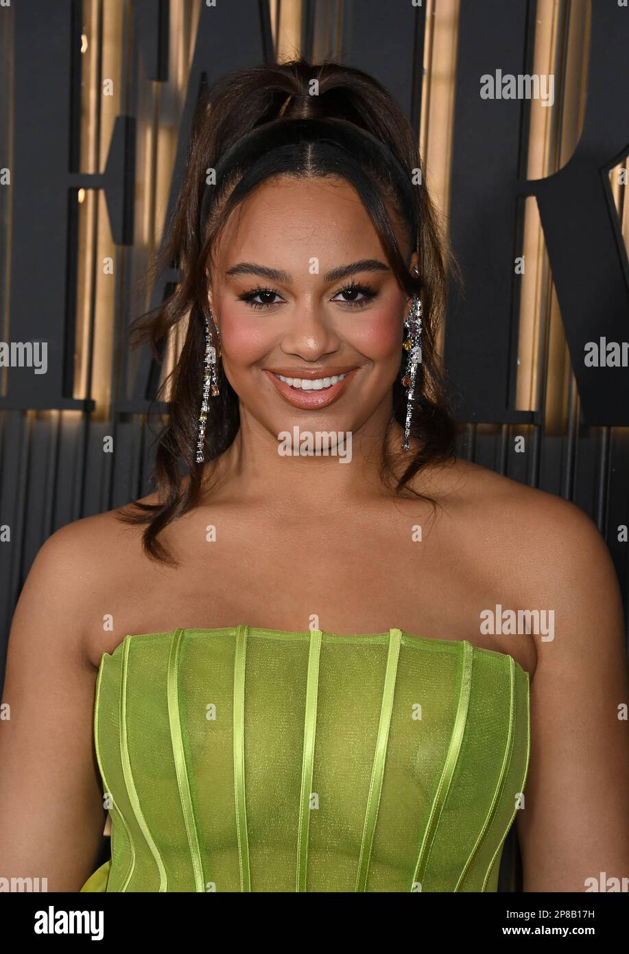 Hollywood, États-Unis. 08th mars 2023. NIA Sioux arrivant à Vanity Fair et TikTok fêtent les vanités : une nuit pour les jeunes hollywoodiens qui se tient à Mes amis sur 8 mars 2023 à Hollywood, CA. © Tammie Arroyo/AFF-USA.com crédit: AFF/Alamy Live News Banque D'Images