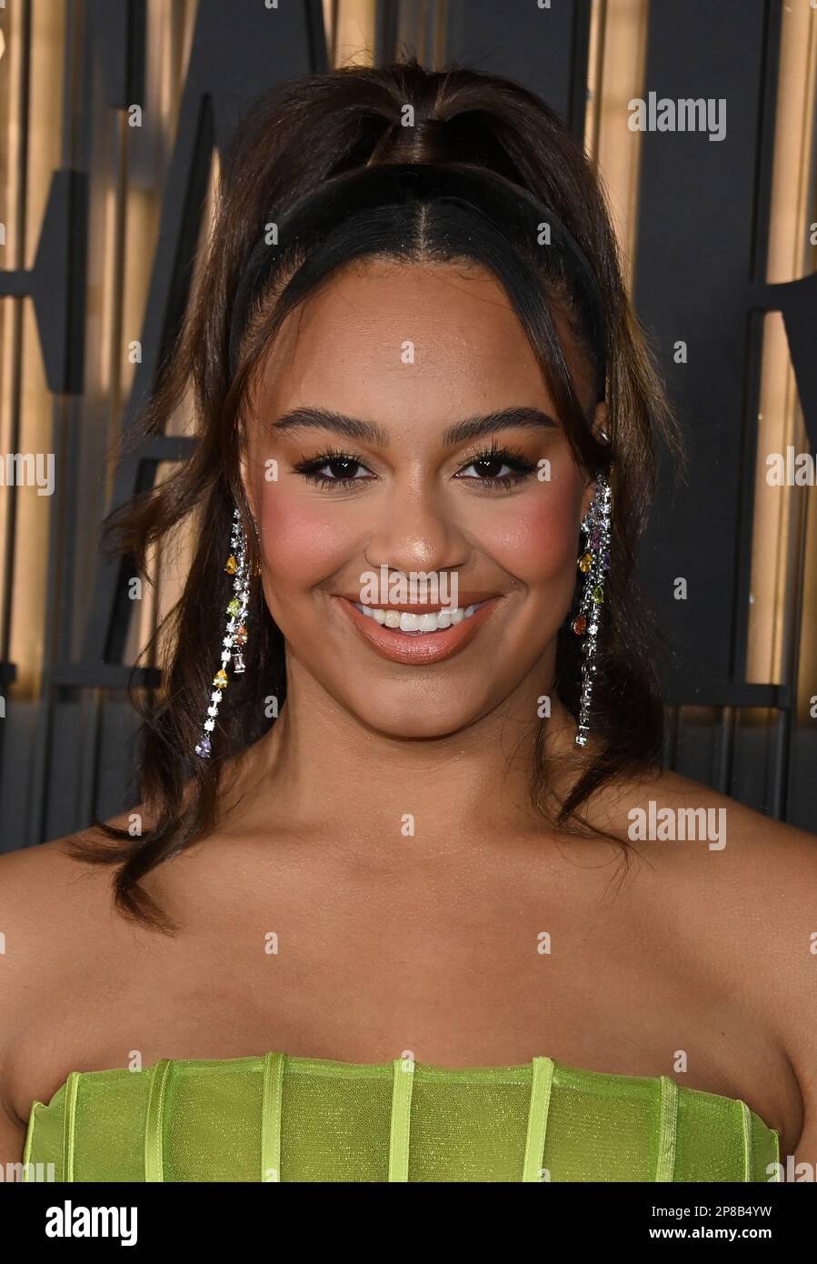 Hollywood, États-Unis. 08th mars 2023. NIA Sioux arrivant à Vanity Fair et TikTok fêtent les vanités : une nuit pour les jeunes hollywoodiens qui se tient à Mes amis sur 8 mars 2023 à Hollywood, CA. © Tammie Arroyo/AFF-USA.com crédit: AFF/Alamy Live News Banque D'Images