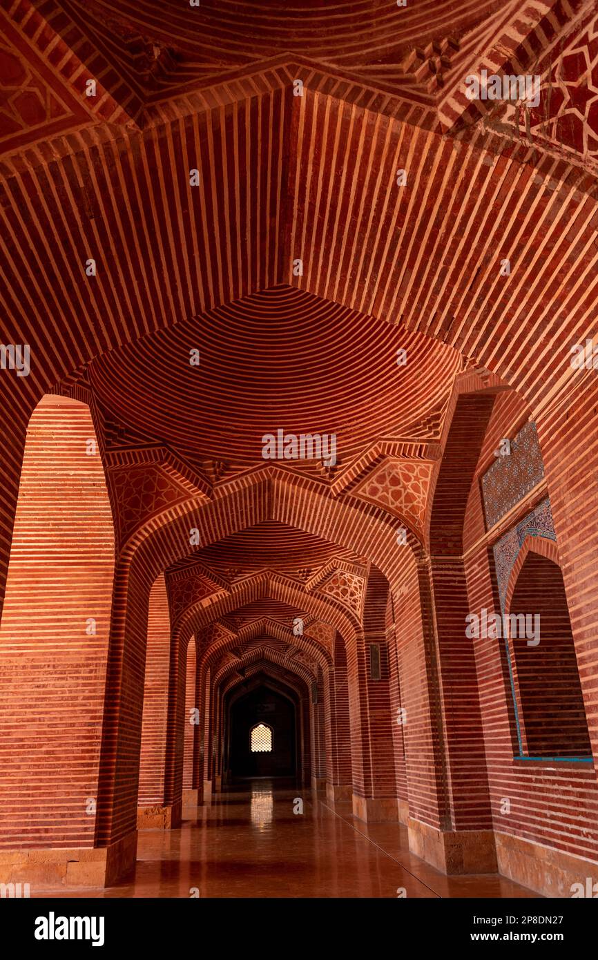 Shah Jahan Masjid Thatta est une mosquée ancienne construite en 17 siècle Banque D'Images