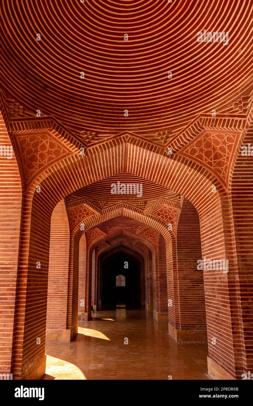Shah Jahan Masjid Thatta est une mosquée ancienne construite en 17 siècle Banque D'Images