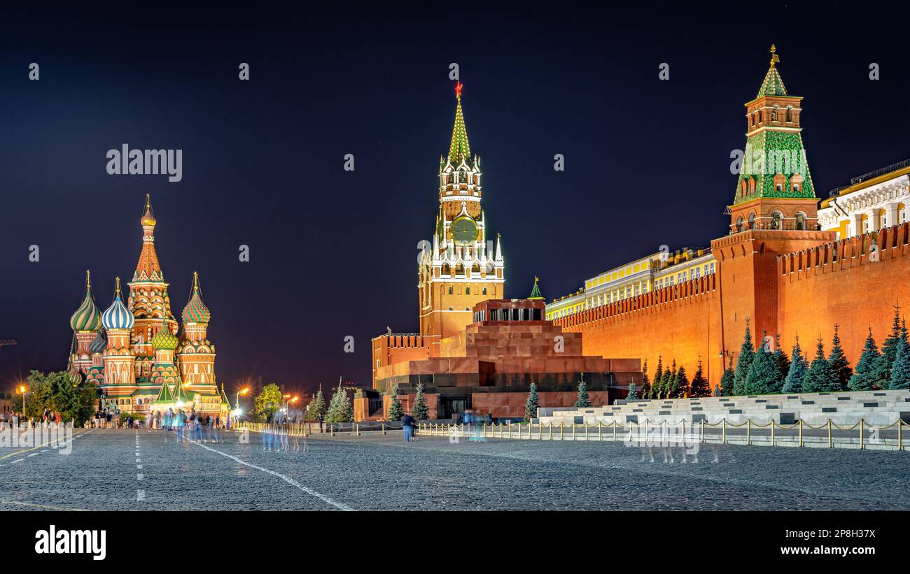 Moscou, Russie - la Place Rouge Banque D'Images Moscou, Russie - la Place Rouge Banque D'Images