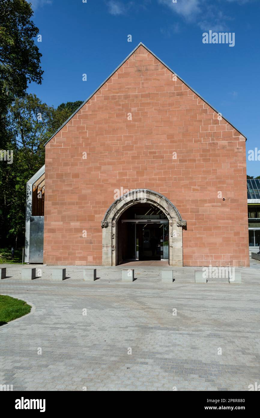 Burrell Collection Museum, Pollok Country Park, Glasgow, Écosse, Royaume-Uni, Europe Banque D'Images