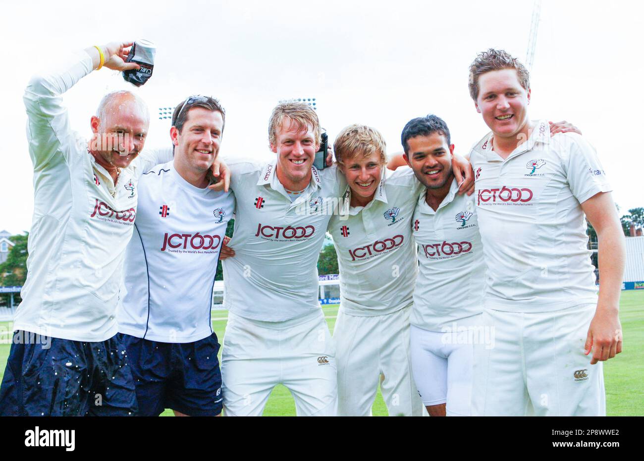 PHOTO PAR KEIRAN GALVIN/SWPIX.COM - 14/09/12 - Cricket - County Championship, Div 2 - Essex v Yorkshire, jour 4 - Ford County Ground, Chelmsford, Engl Banque D'Images