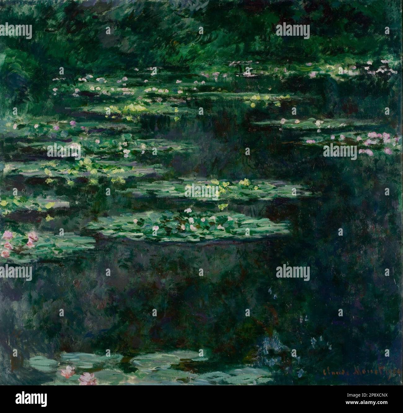 Claude Monet Nymphéas | Peinture de paysage impressionniste | Impression de jardin | Imprimé floral | Art mural Monet | Téléchargement numérique - France