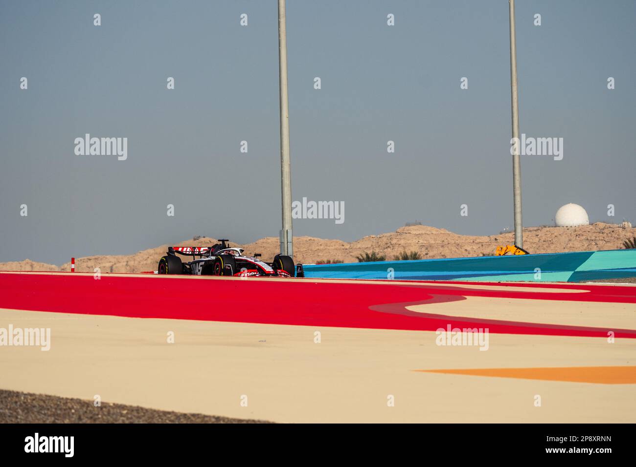 MANAMA, BAHREÏN, circuit de Sakhir, 4. Mars 2023: #20, Kevin MAGNUSSEN, DEN, Haas F1 Team, pendant le Grand Prix de Formule 1 de Bahreïn à l'Inte de Bahreïn Banque D'Images