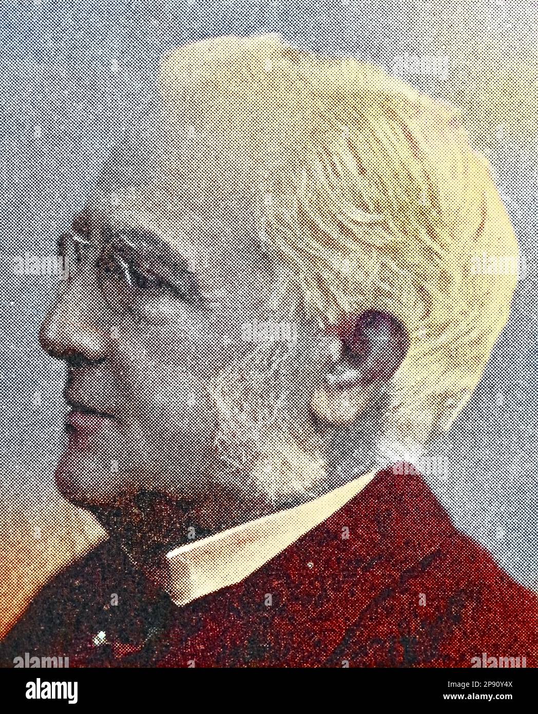 Friedrich Max Müller, 6. Dezember 1823 - 28. Oktober 1900, allgemein bekannt als Max Mueller, war ein deutschstämmiger Philologe und Orientalist, Historisch, digital restaurierte Reproduktion von einer Vorlage aus dem 19. Jahrhundert Banque D'Images