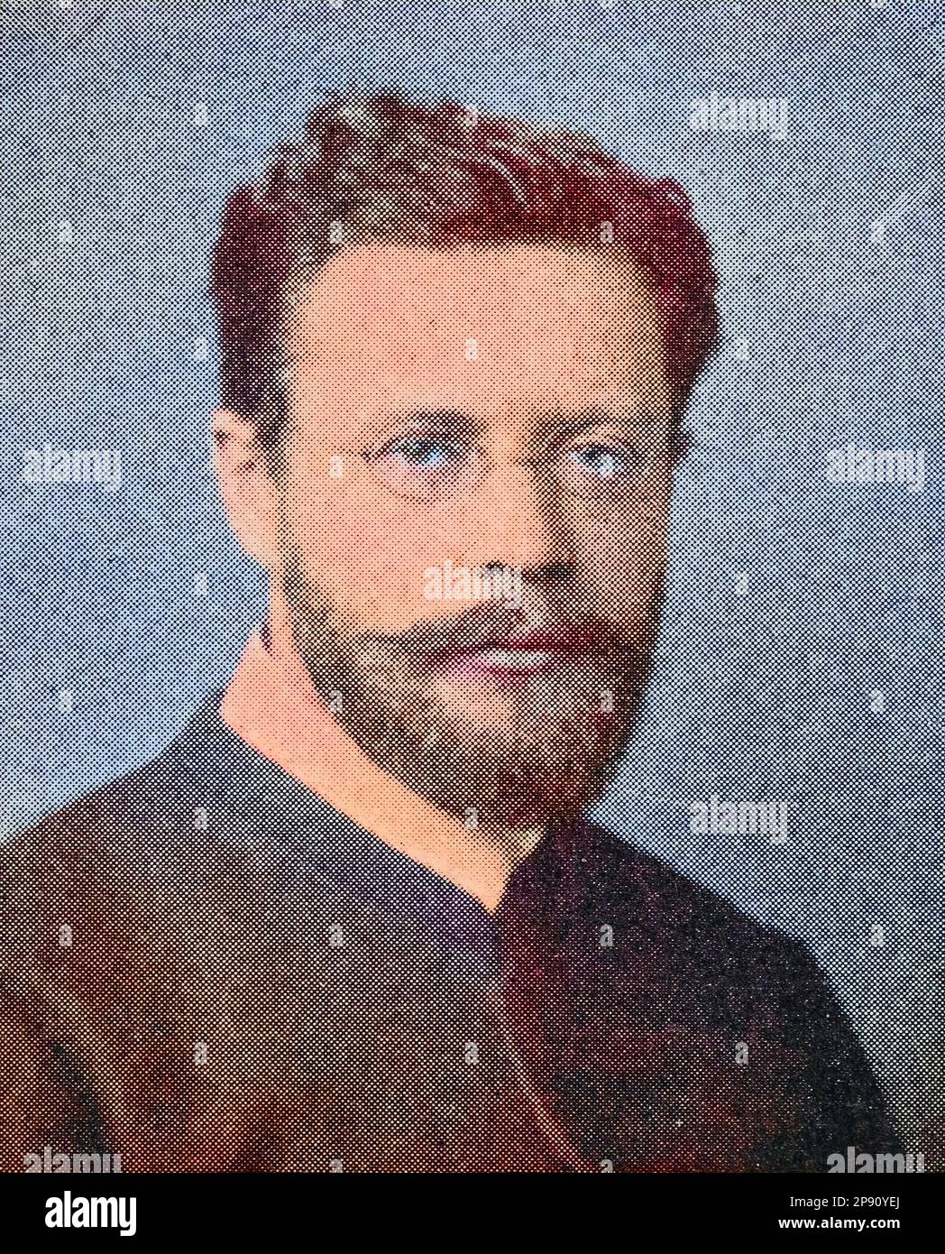 Georg Gottfried Julius Dehio (10 novembre - 19. März 1932) war ein deutscher Kunsthistoriker, Historisch, digital restaurierte Reproduktion von einer Vorlage aus dem 19. Jahrhundert Banque D'Images