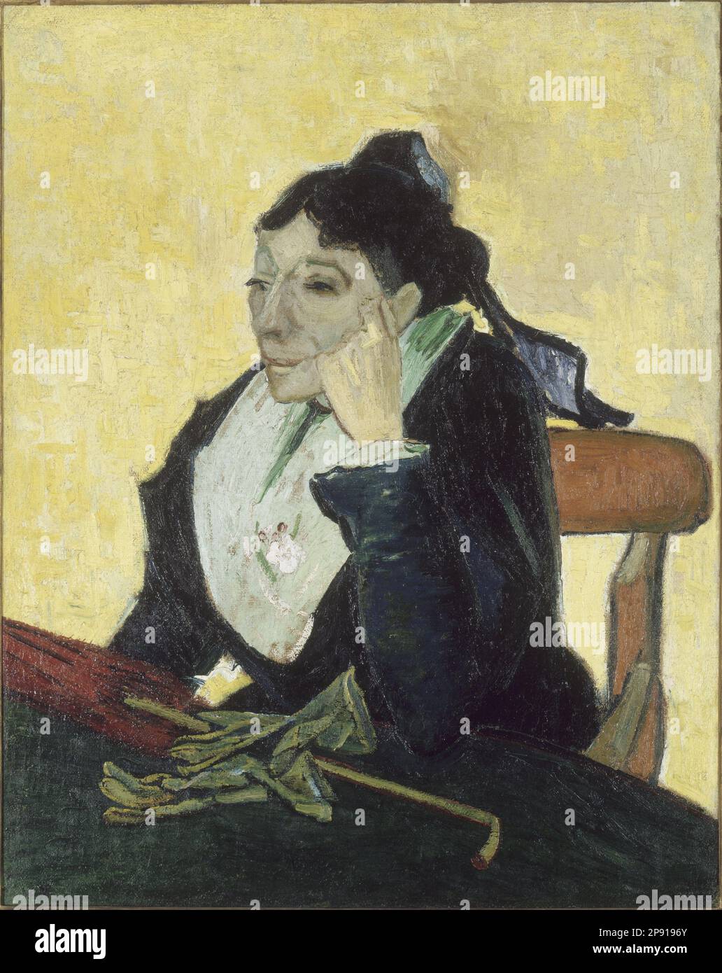 L'Arlesienne 1888 par Vincent van Gogh Banque D'Images
