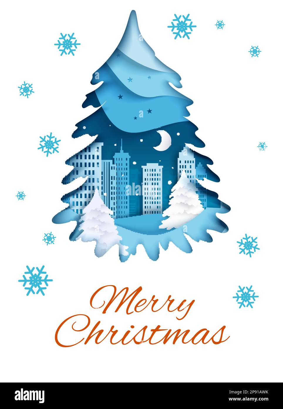 Modèle vectoriel de carte de vœux Joyeux Noël et joyeux nouvel an Illustration de Vecteur