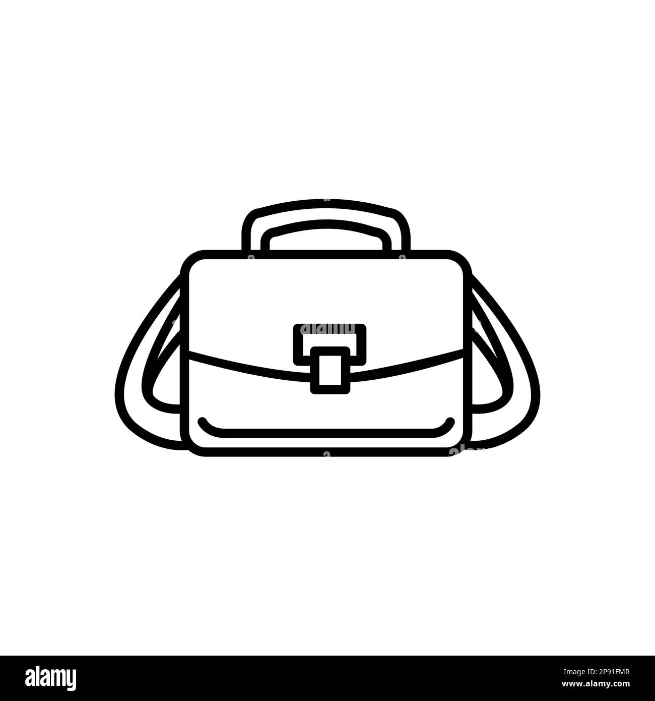 Icône vectorielle du sac photo. Illustration du sac pour appareil photo pour le Web, les applications mobiles, le design. Symbole de vecteur de sac d'appareil photo. Illustration de Vecteur