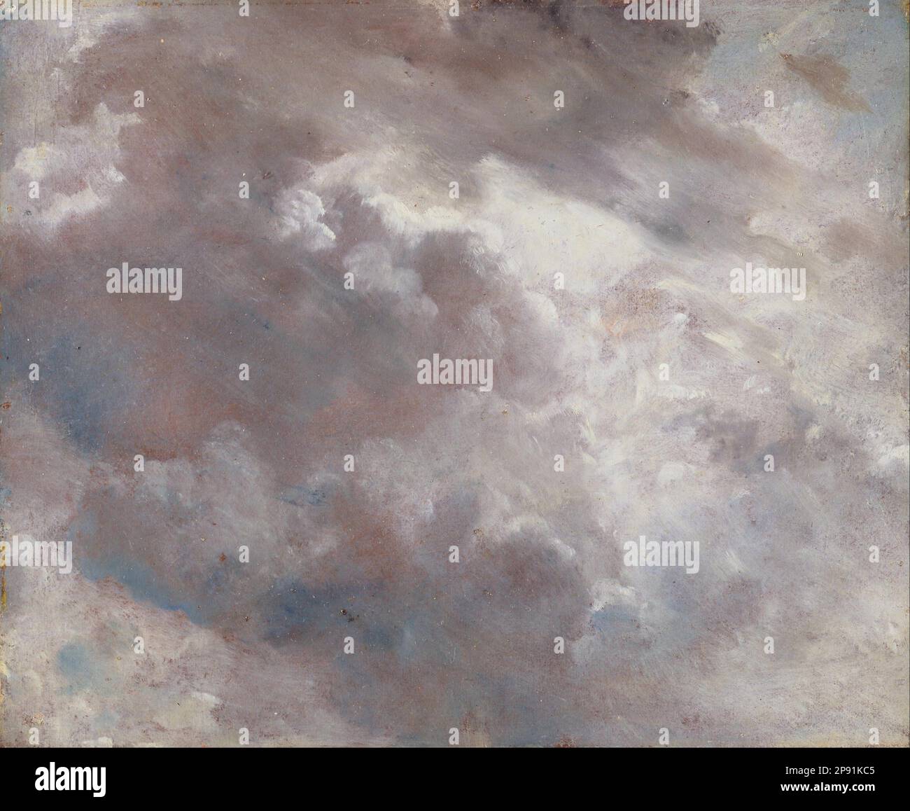 Étude sur le Cloud 1821 de John Constable Banque D'Images