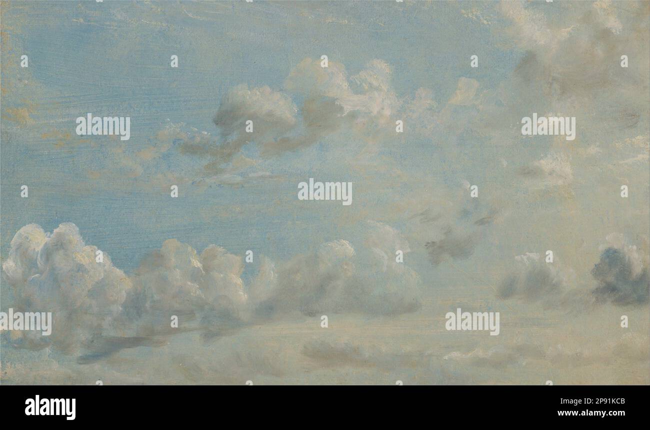 Étude sur le Cloud 1822 de John Constable Banque D'Images