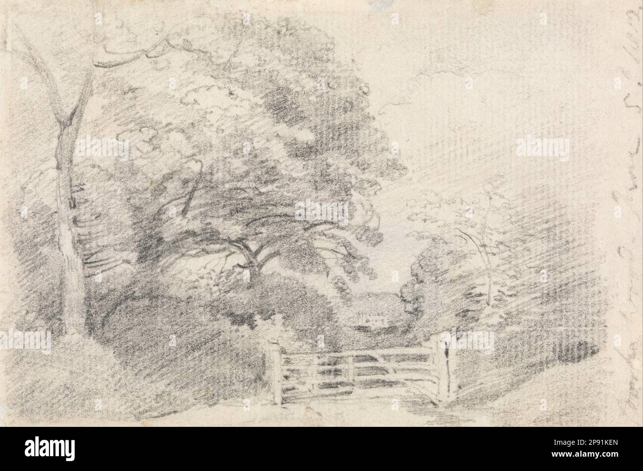 Coombe Wood 1812 par John Constable Banque D'Images