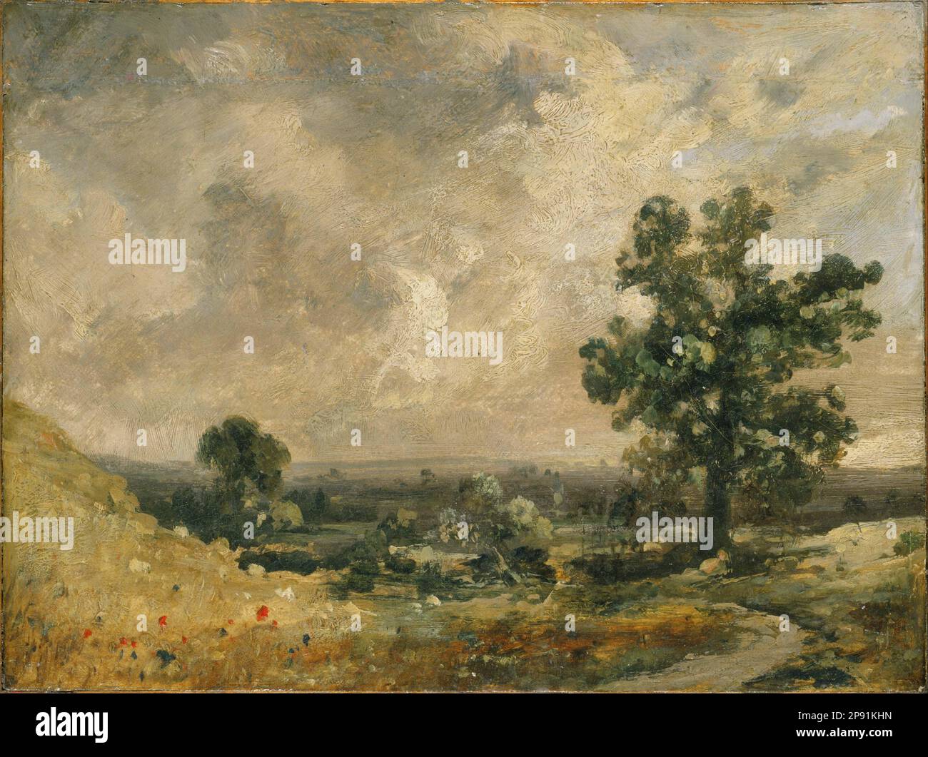 Anglais Paysage Date inconnue par John Constable Banque D'Images