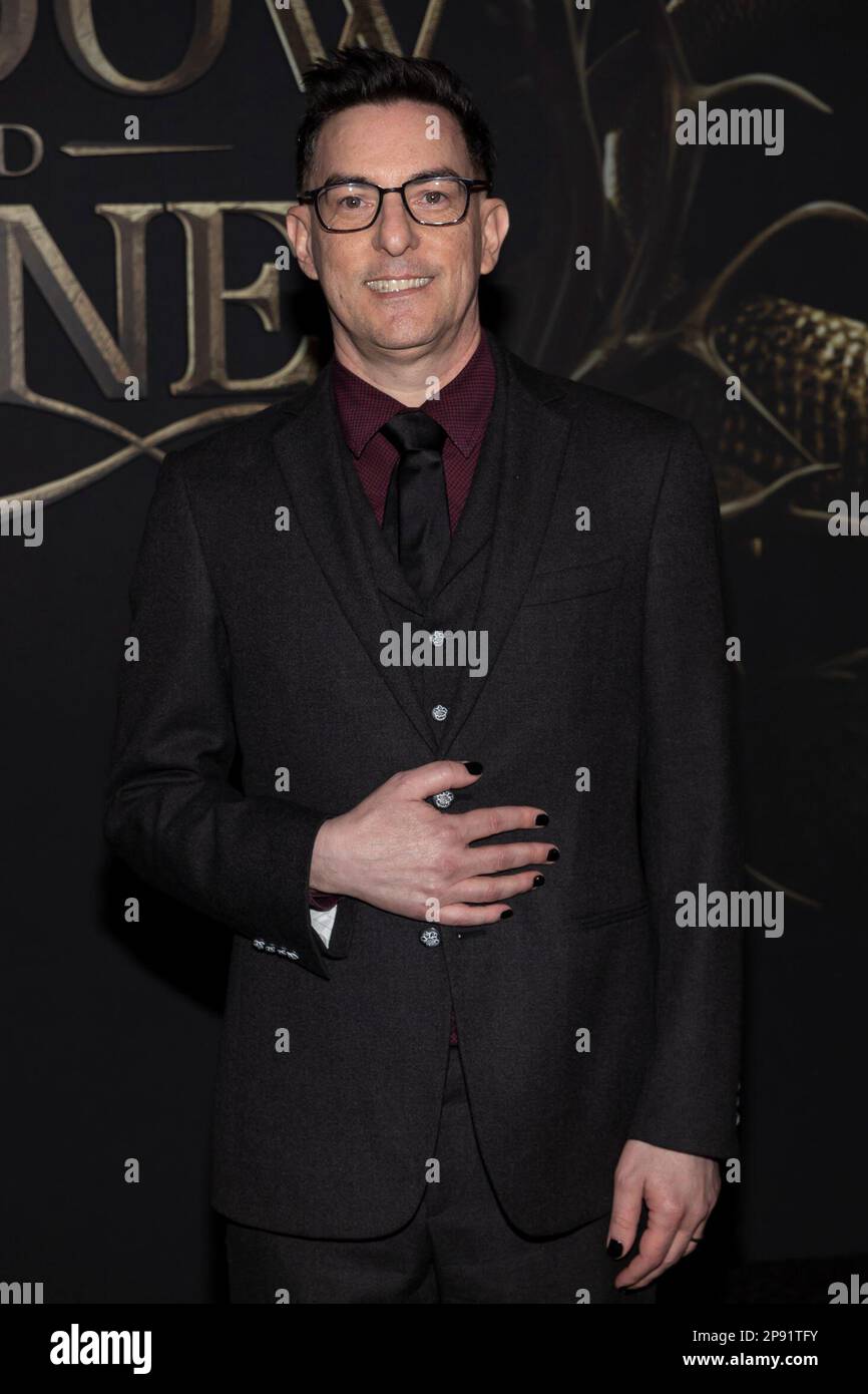 Eric Hesserer assiste aux arrivées de Netflix Shadow and Bone Premiere au Tudum Theatre de Los Angeles, CA on 9 mars 2023. (Photo de Corine Solberg/Sipa USA) Banque D'Images