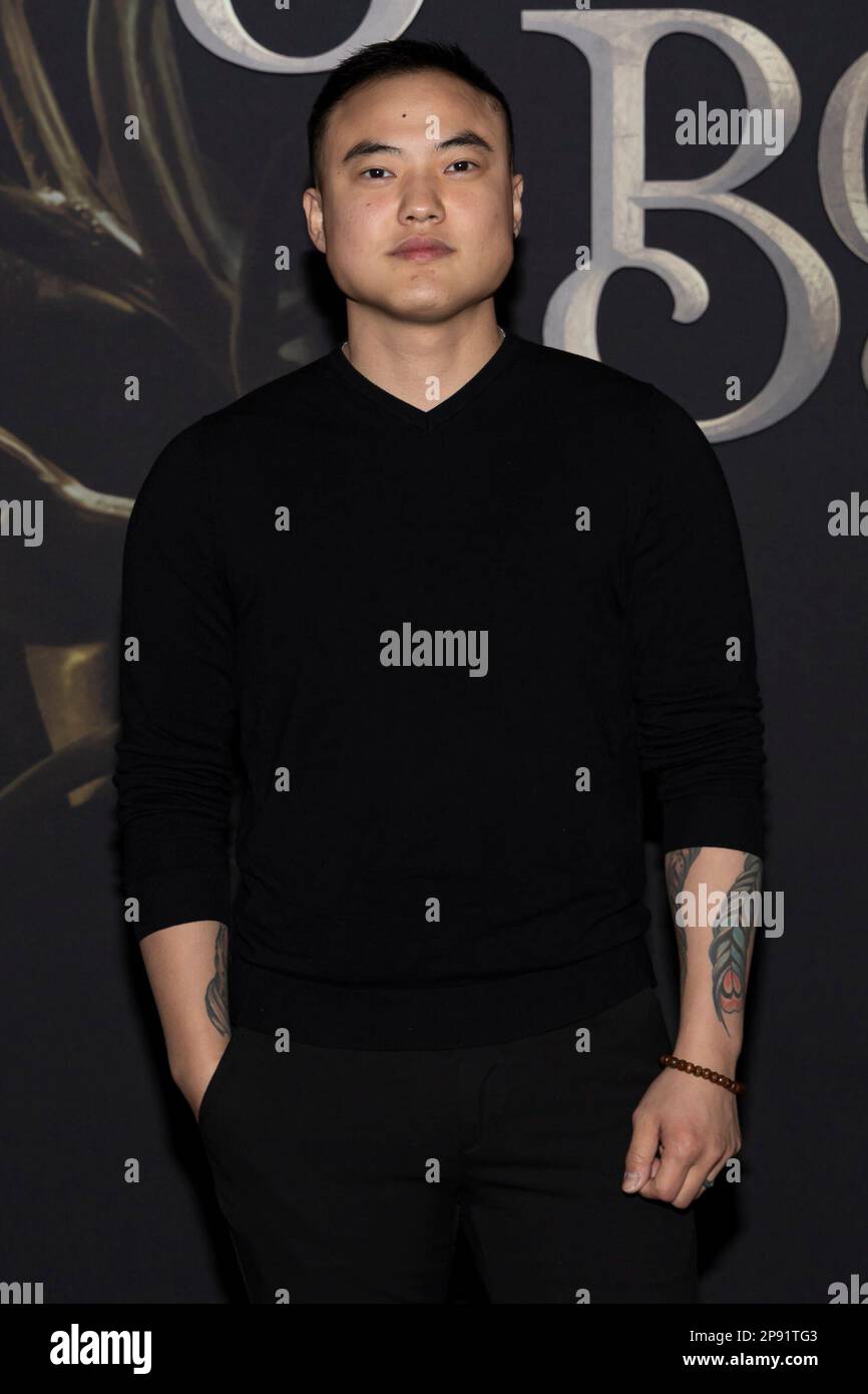 Lee Shang assiste aux arrivées de Netflix Shadow and Bone Premiere au Tudum Theatre de Los Angeles, CA sur 9 mars 2023. (Photo de Corine Solberg/Sipa USA) Banque D'Images