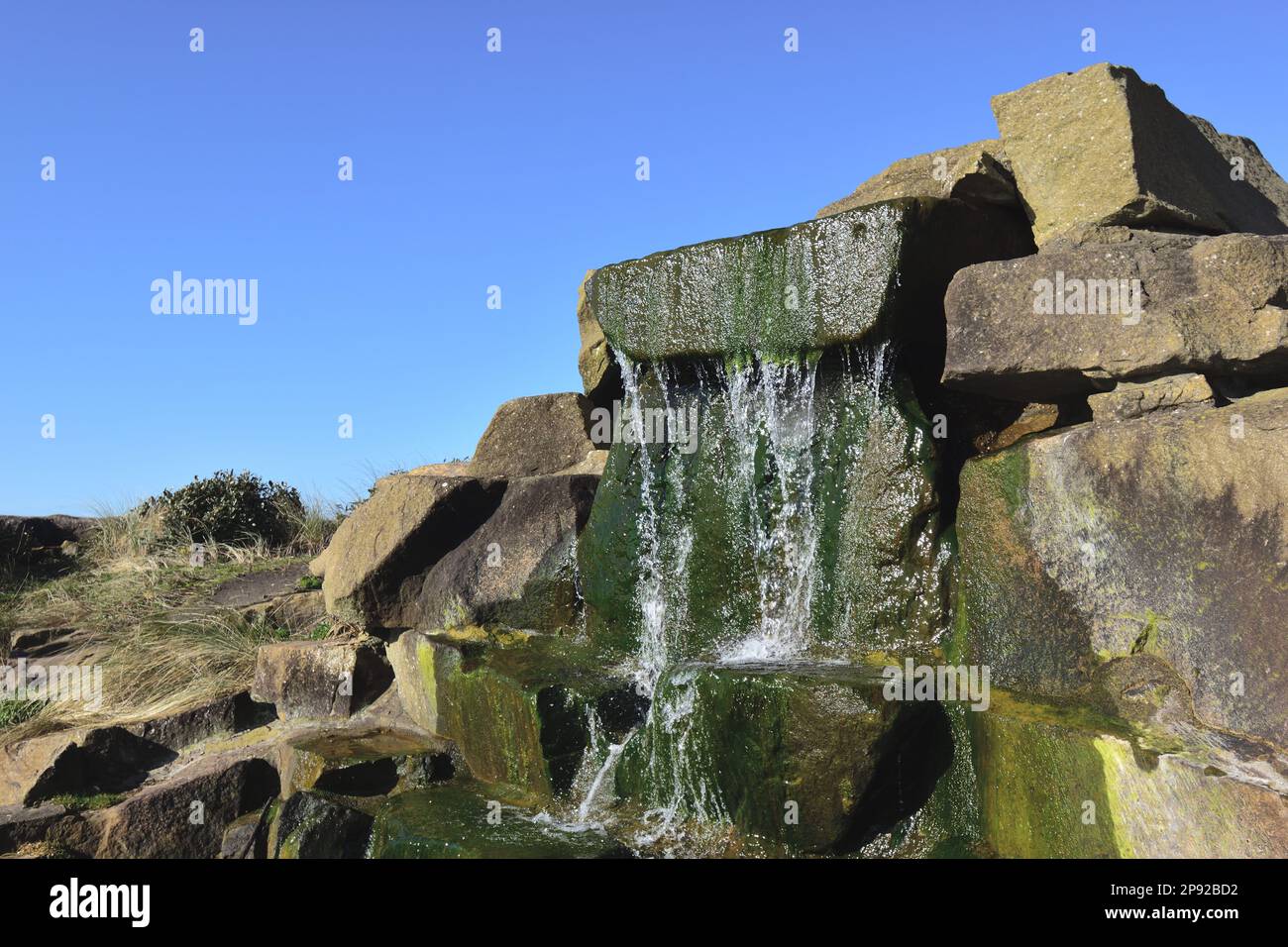 Cascade, Jubilee Gardens, Blackpool Banque D'Images