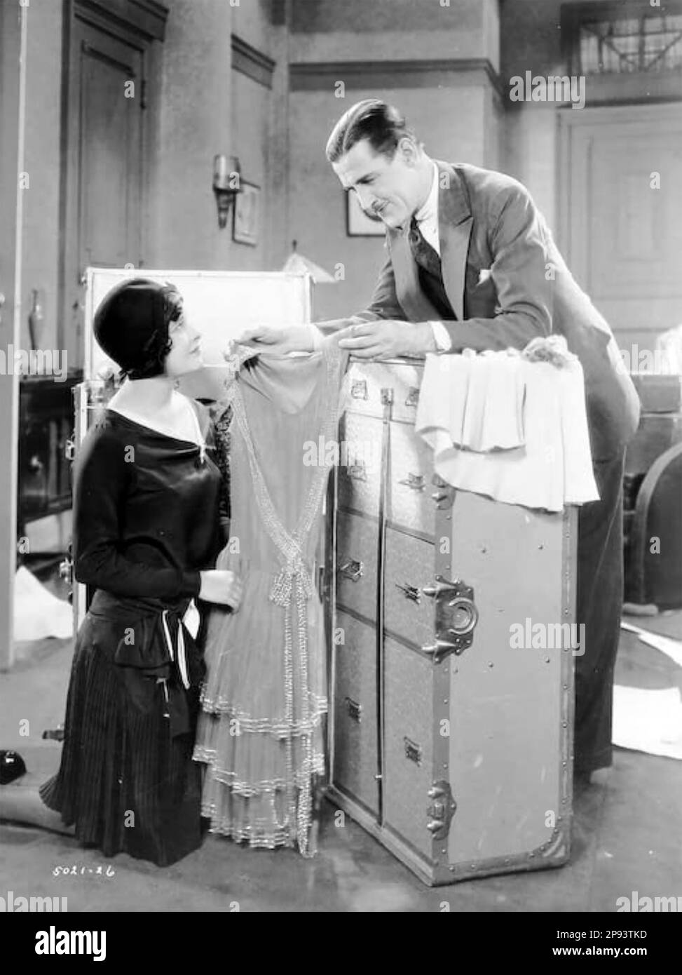 MODERN LOVE 1929 film Universal Pictures avec Jean Hersholt et Charley Chase Banque D'Images