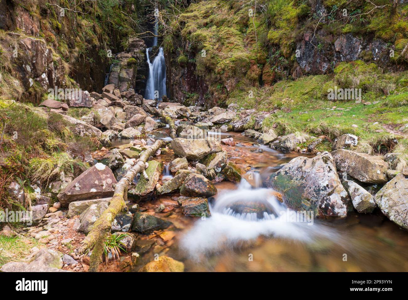 Angleterre, Cumbria, parc national de Lake District. Scale Force près du village de Buttermere dans le parc national du district du lac. Banque D'Images