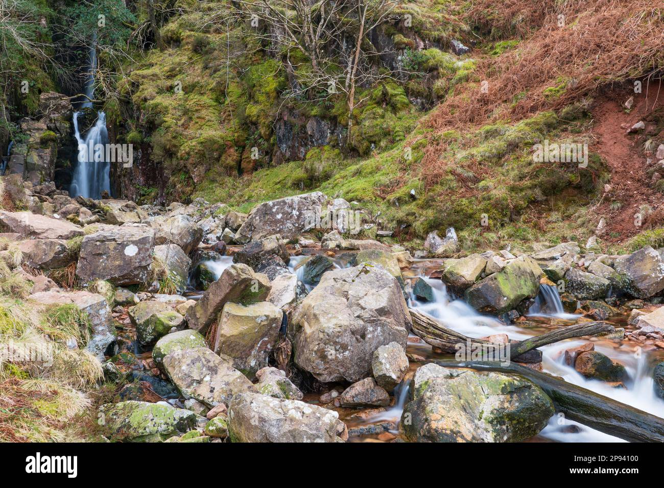 Angleterre, Cumbria, parc national de Lake District. Scale Force près du village de Buttermere dans le parc national du district du lac. Banque D'Images