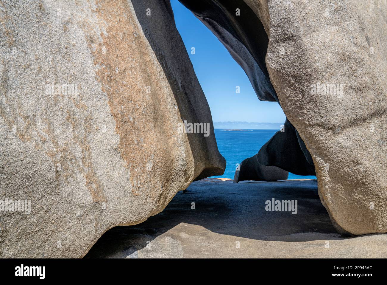 Remarkable Rocks, parc national de Flinders Chase, Kangaroo Island, Australie du Sud, Australie Banque D'Images