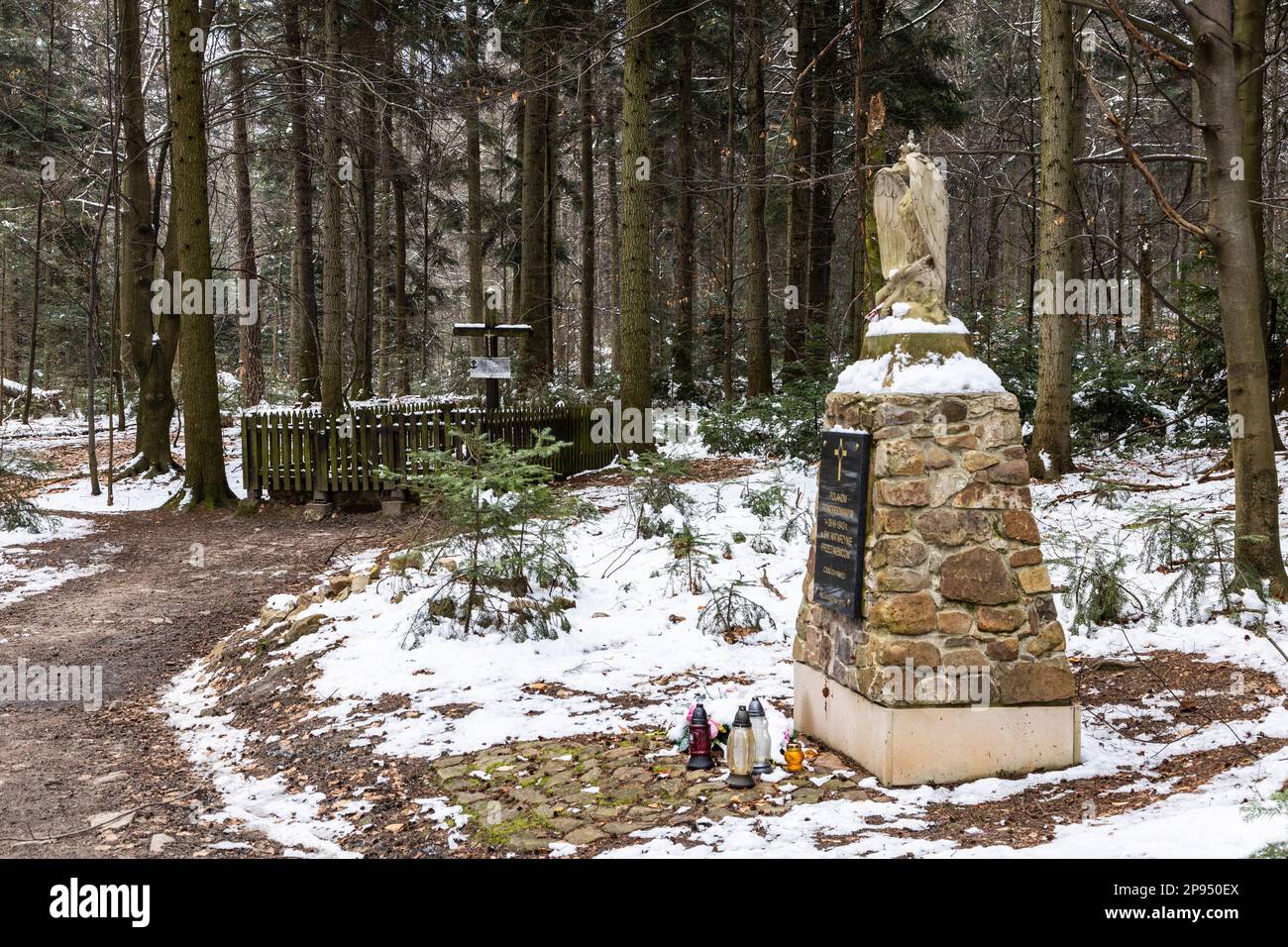 Europe, Pologne, Swietokrzyskie, Swieta Katarzyna Banque D'Images