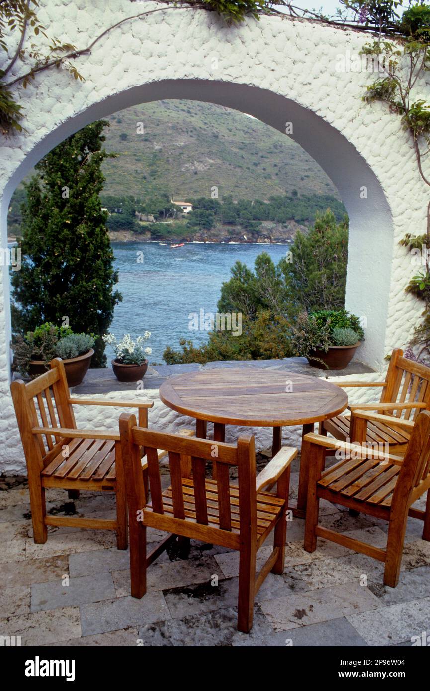 Restaurant El Bulli.Cala Montjoi. Roses.Girona.Catalogne.Espagne Banque D'Images