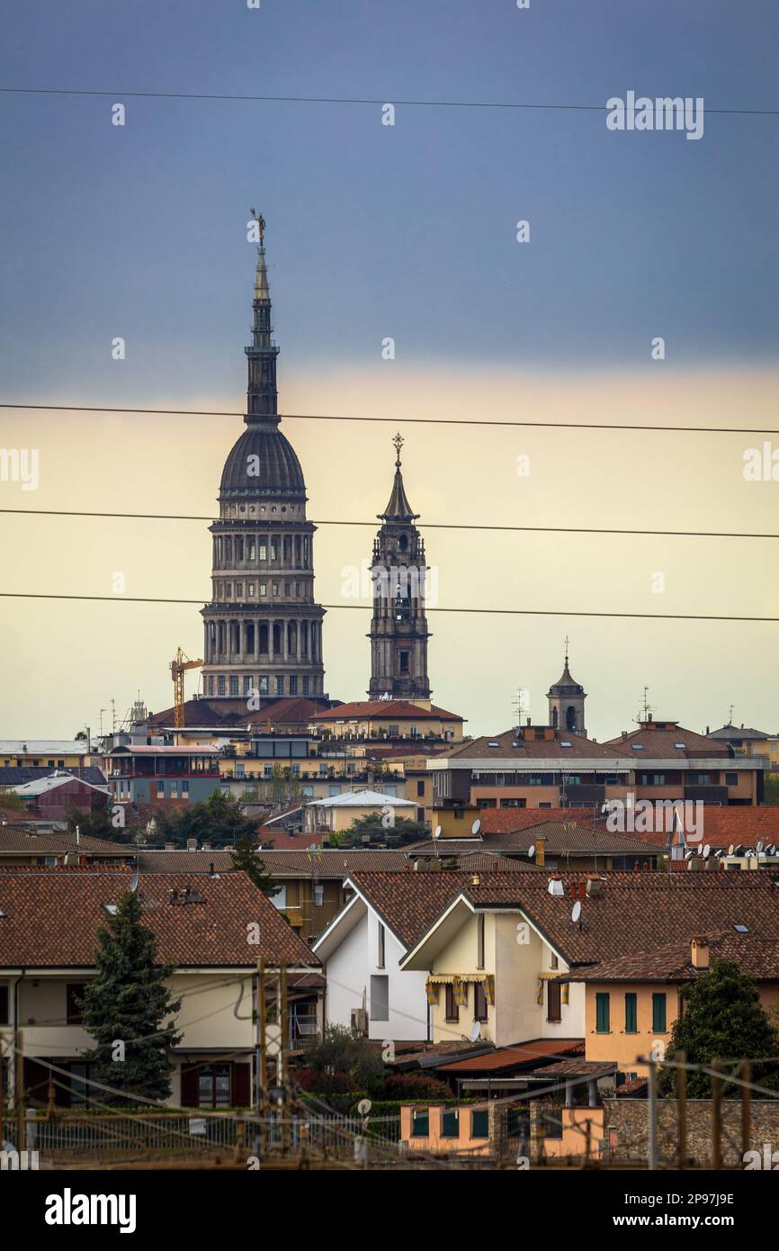 La Cupola di San Gaudenzio - Novara Banque D'Images