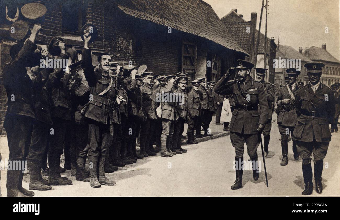 1918 CA , France le roi V du RoyaumeUni ( Prince de