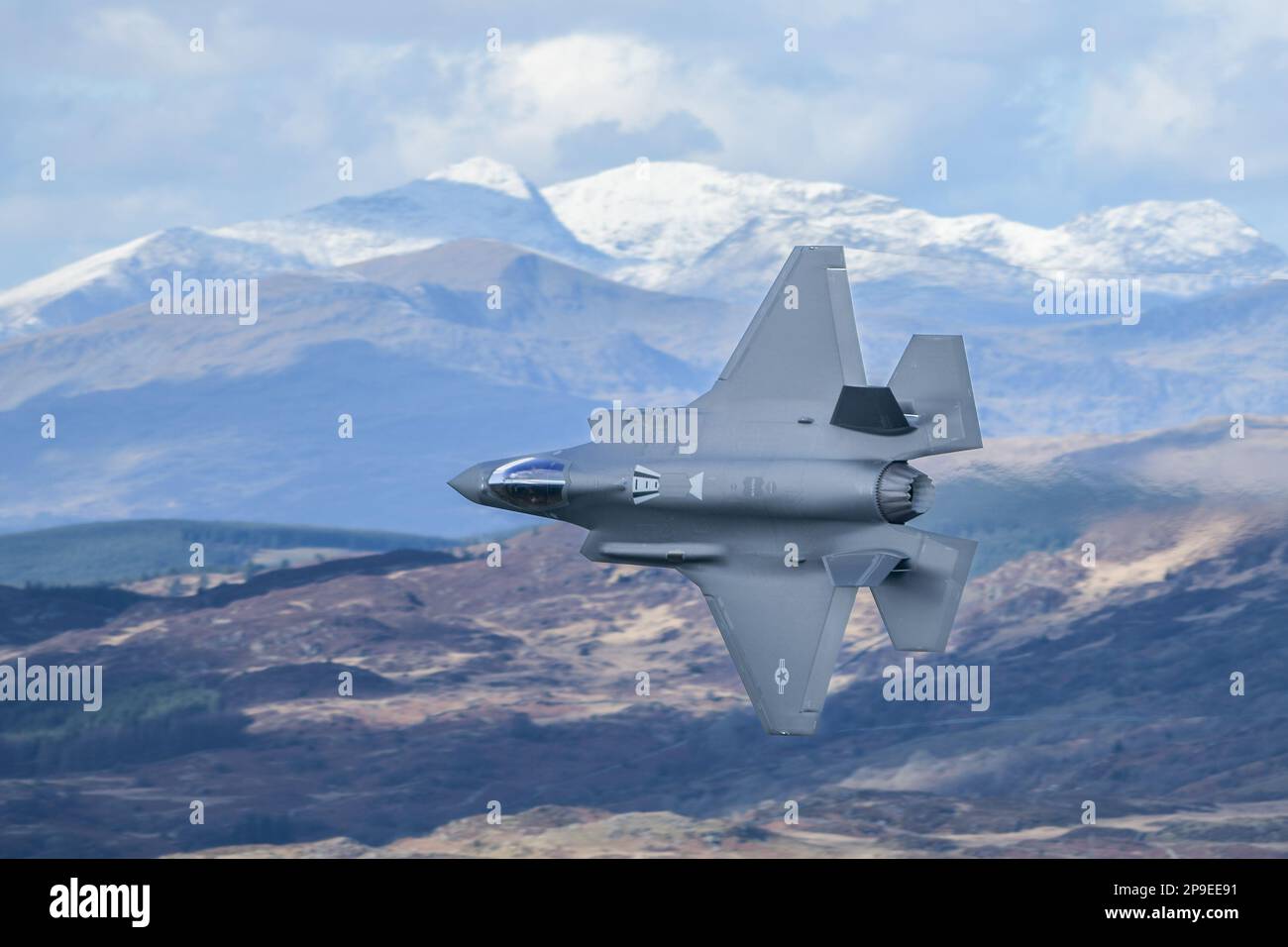 Boucle Mach F-35 Banque D'Images
