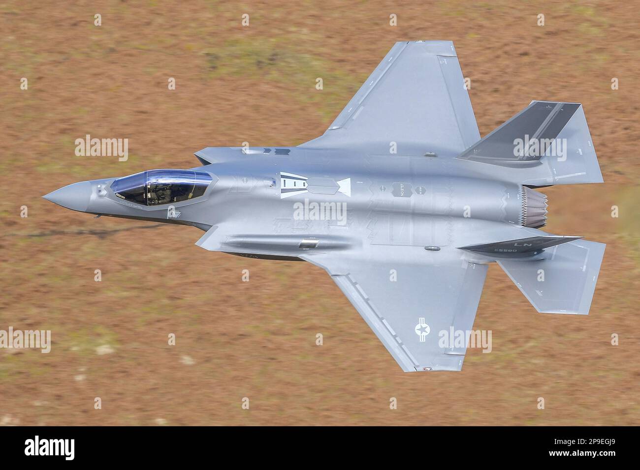 Boucle Mach F-35 Banque D'Images