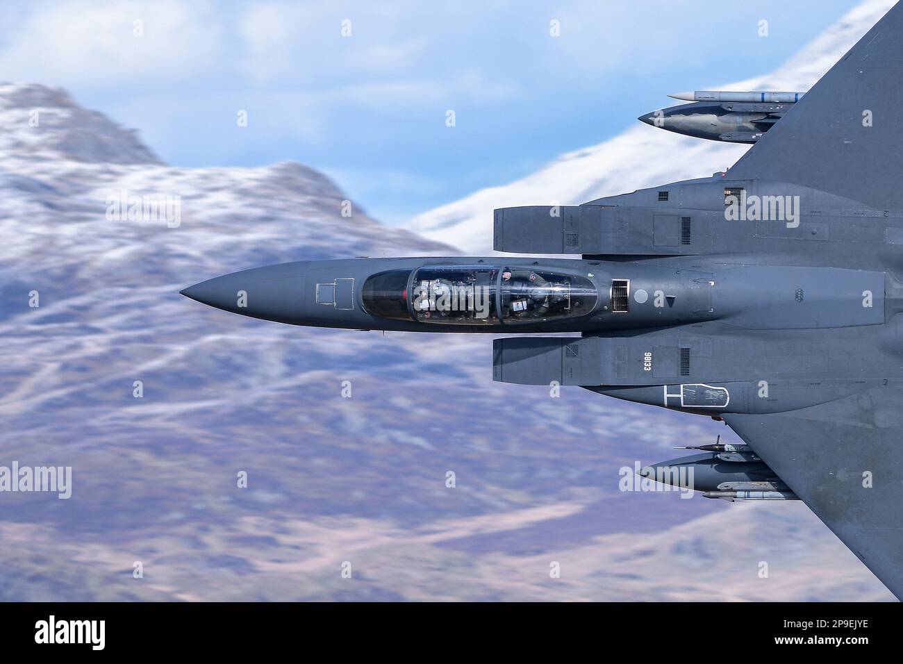 Boucle Mach F-15 Banque D'Images