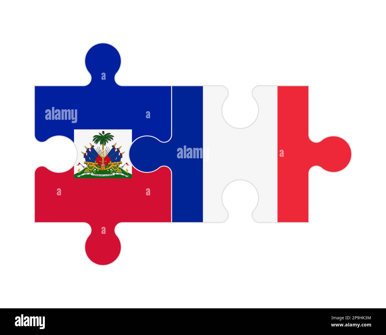 Puzzle connecté des drapeaux d'Haïti et de France , vecteur Illustration de Vecteur Puzzle connecté des drapeaux d'Haïti et de France , vecteur Illustration de Vecteur