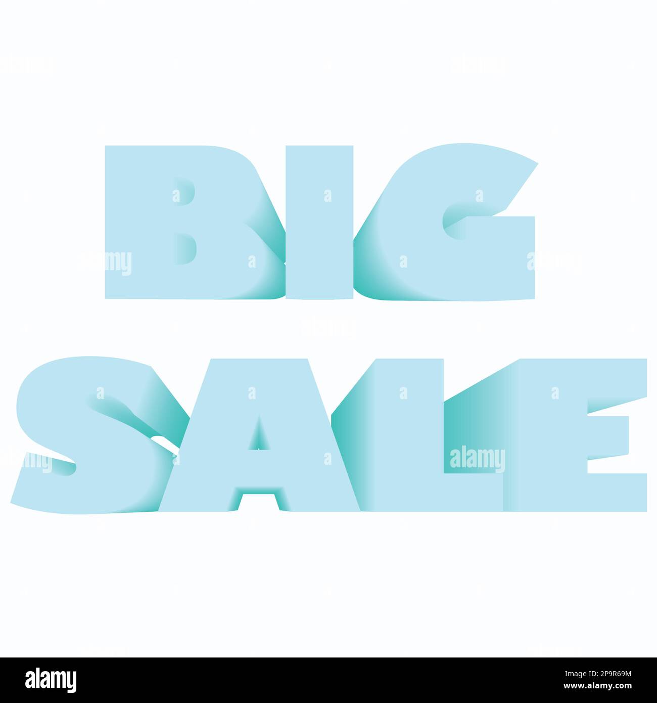 Solde 3D texte Illustration de Vecteur